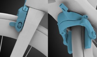 Trek Madone integrated brakes