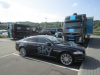 Tour de France 2012 Team Sky luxury car