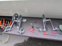 Tour de France 2012 cranksets lined up