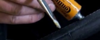 How to glue a tubular tyre onto a rim