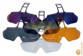 Optional lenses for the Dux Helm