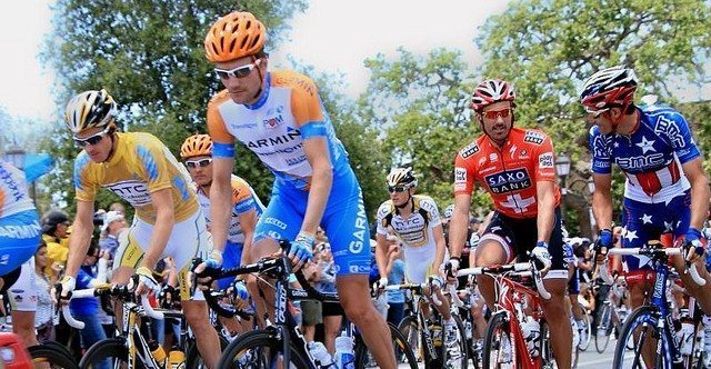 Pro bike riders