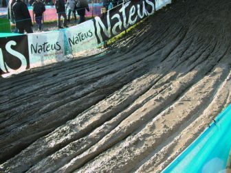 It was a little muddy