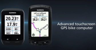 Garmin advanced touchscreen GPS bike computer