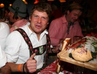 Traditional cyclist winter diet.