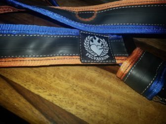 Puncture patch clearly visible on the Punctured 2 Belt