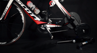 Wahoo KICKR with bike