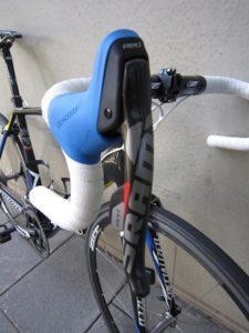 SRAM Red Ergodynamic shitfter on the Saxo Tinkoff SL4