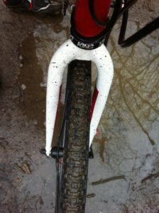 Straight forks in contrasting white