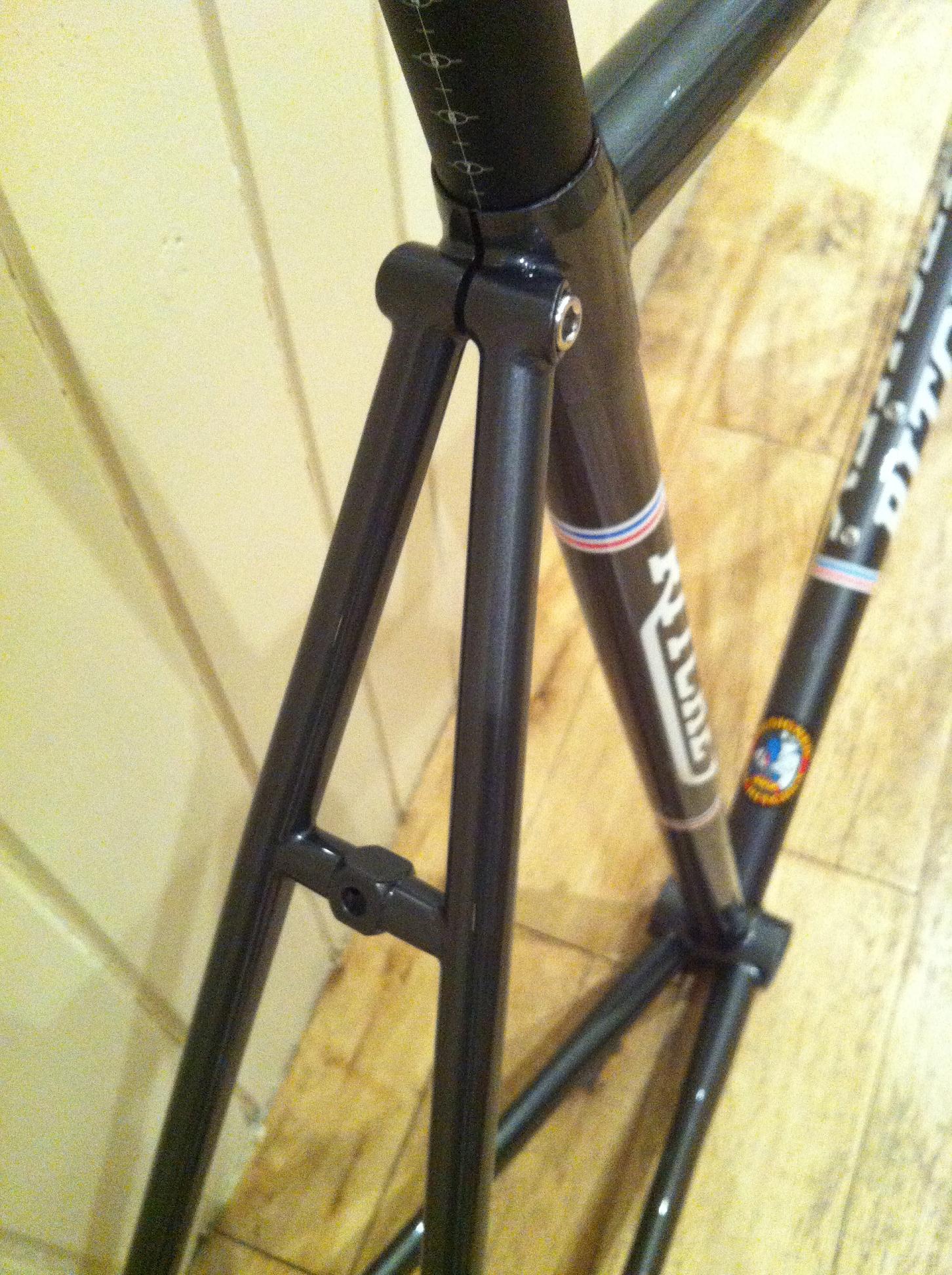 Ritchey Road Logic seat tube and stays
