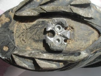 Shoe tread after a little surgery