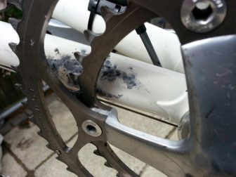 K-edge Chainspotter should prevent this sort of damage to the chainstay