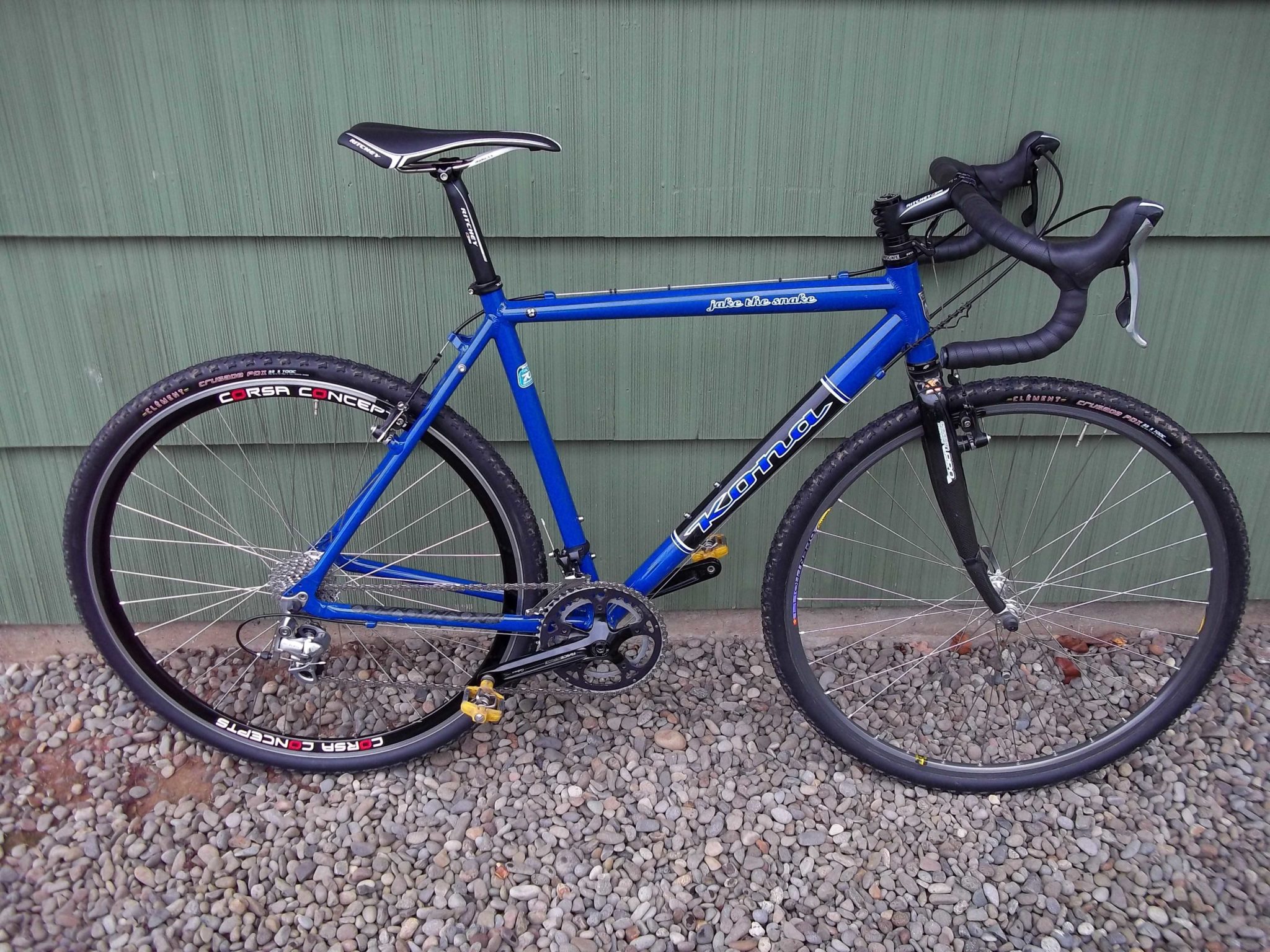 Ritchey WCS bar, stem and seatpost, Biomax Saddle