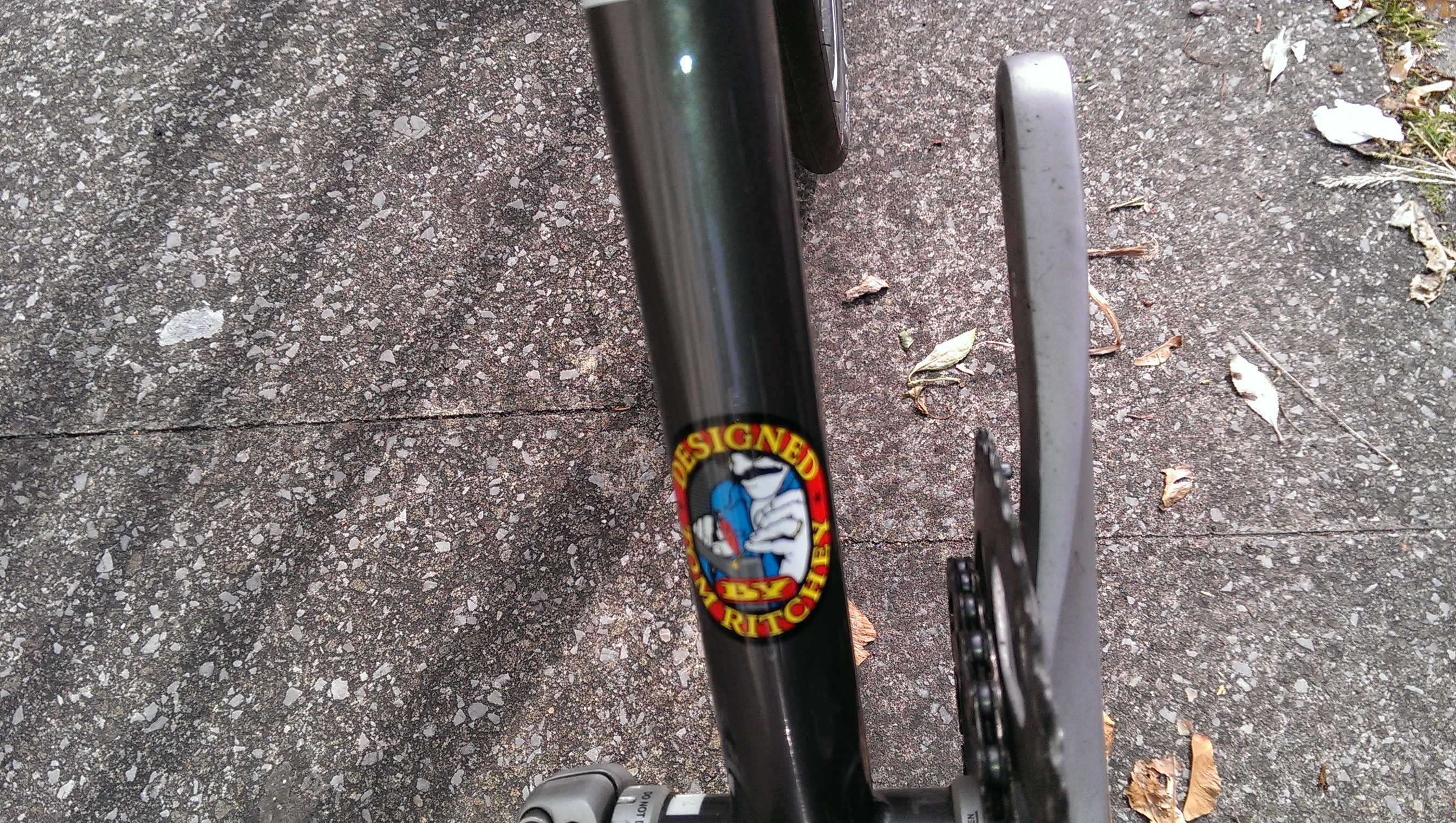 Designed by Tom Ritchey Badge