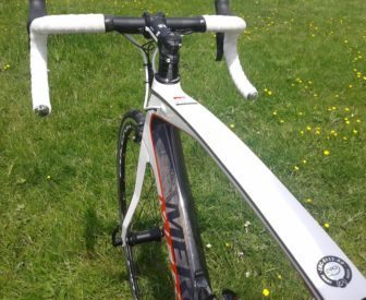 Relaxing at the top of Ditchling Beacon, the EMX-525 contemplates the upcoming descent
