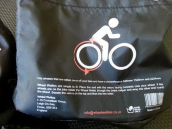 Wheel Wellies instructions