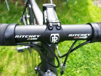 Canyon Ultimate CF SLX Ritchey bar and Stem