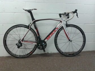 The Merckx EMX-525 loitering at the signing on