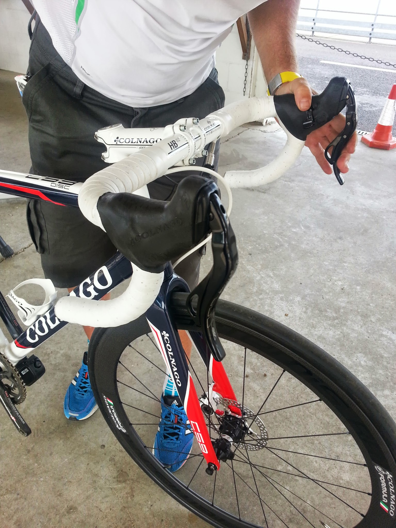 Colnago custom brake levers