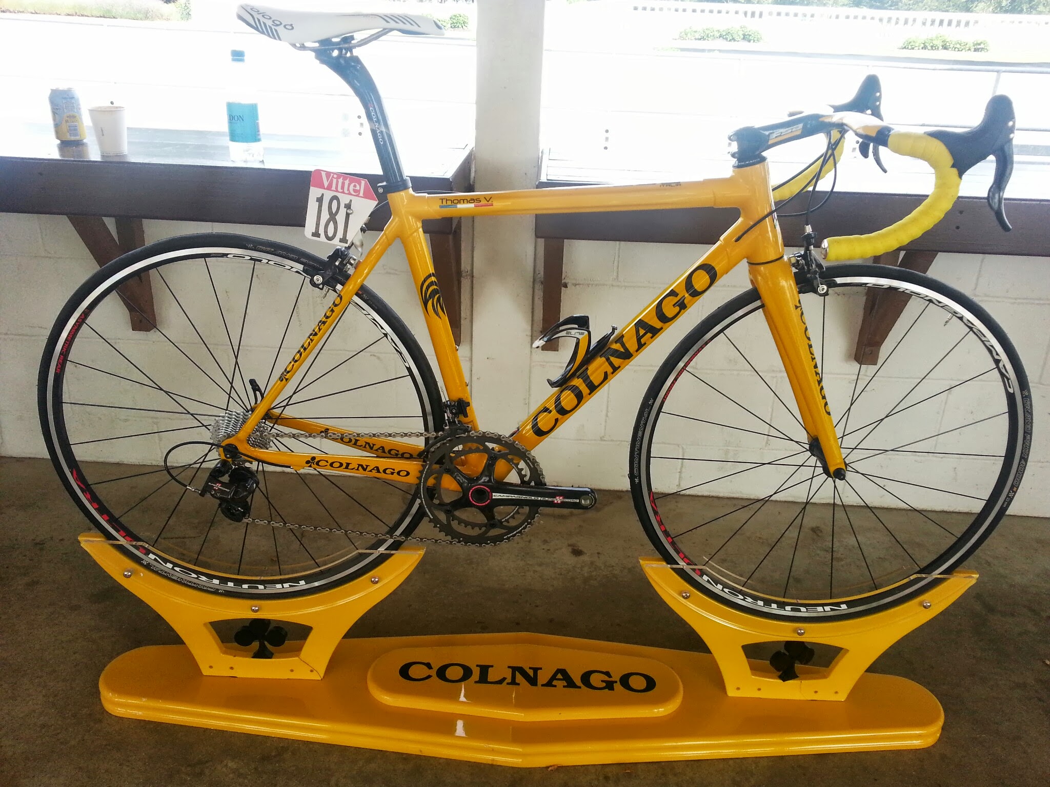 Thomas Vocklers' Colnago C59 from 2012 Tour