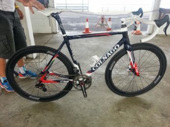 Colnago C59 Disc with proprietary disc brakes - its a bit special...