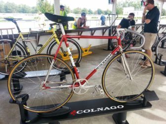 Colnago steel track bike