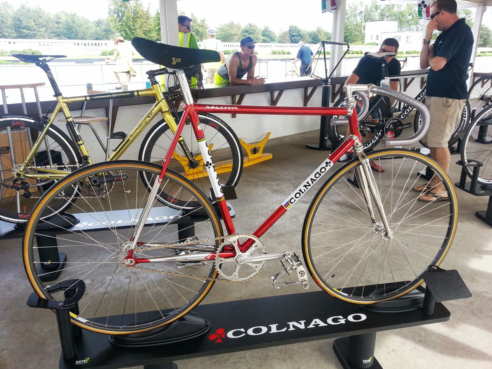 Colnago steel track bike
