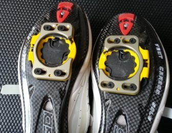 Both Speedplay Zero cleats fitted - a big step