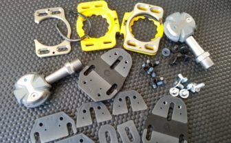 Speedplay Zero comes with a lot of shims to make it fit the sole of just about any shoe