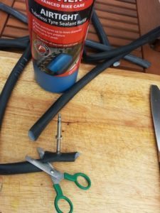 Going tubeless - trying to make tubeless valve stems