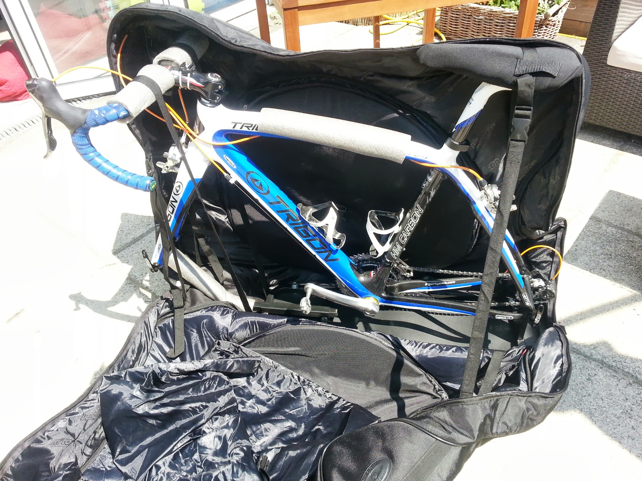 Scicon Aerocomfort with bike