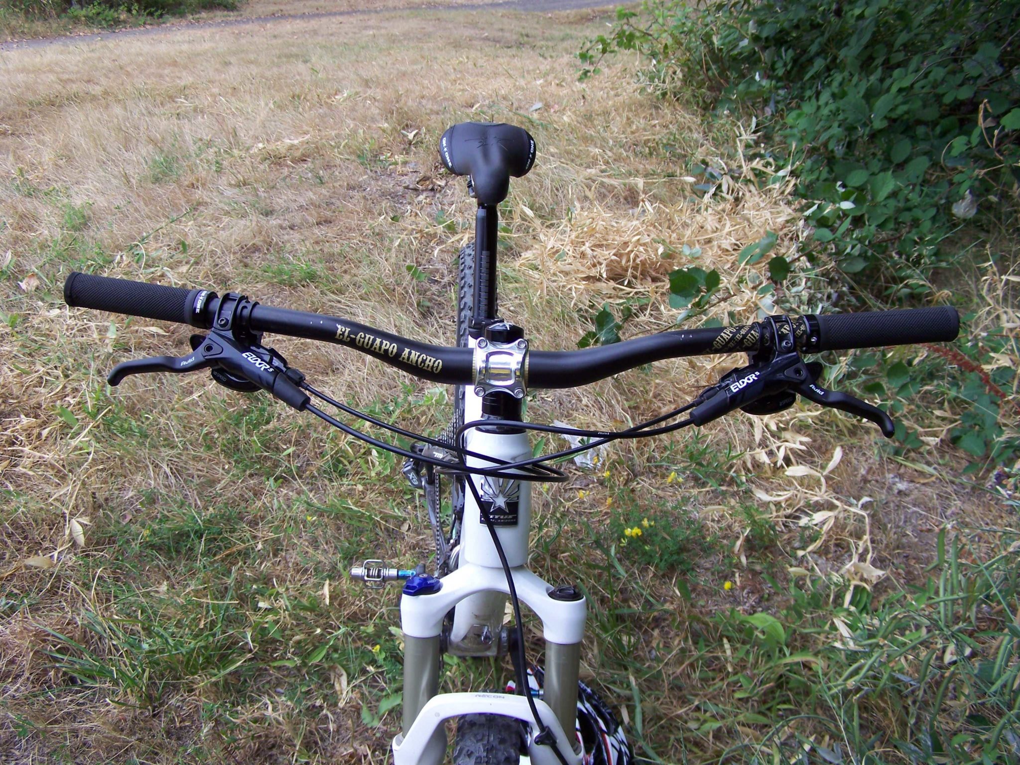 Titus Rockstar's El Guapo Ancho handlebar "is massive"