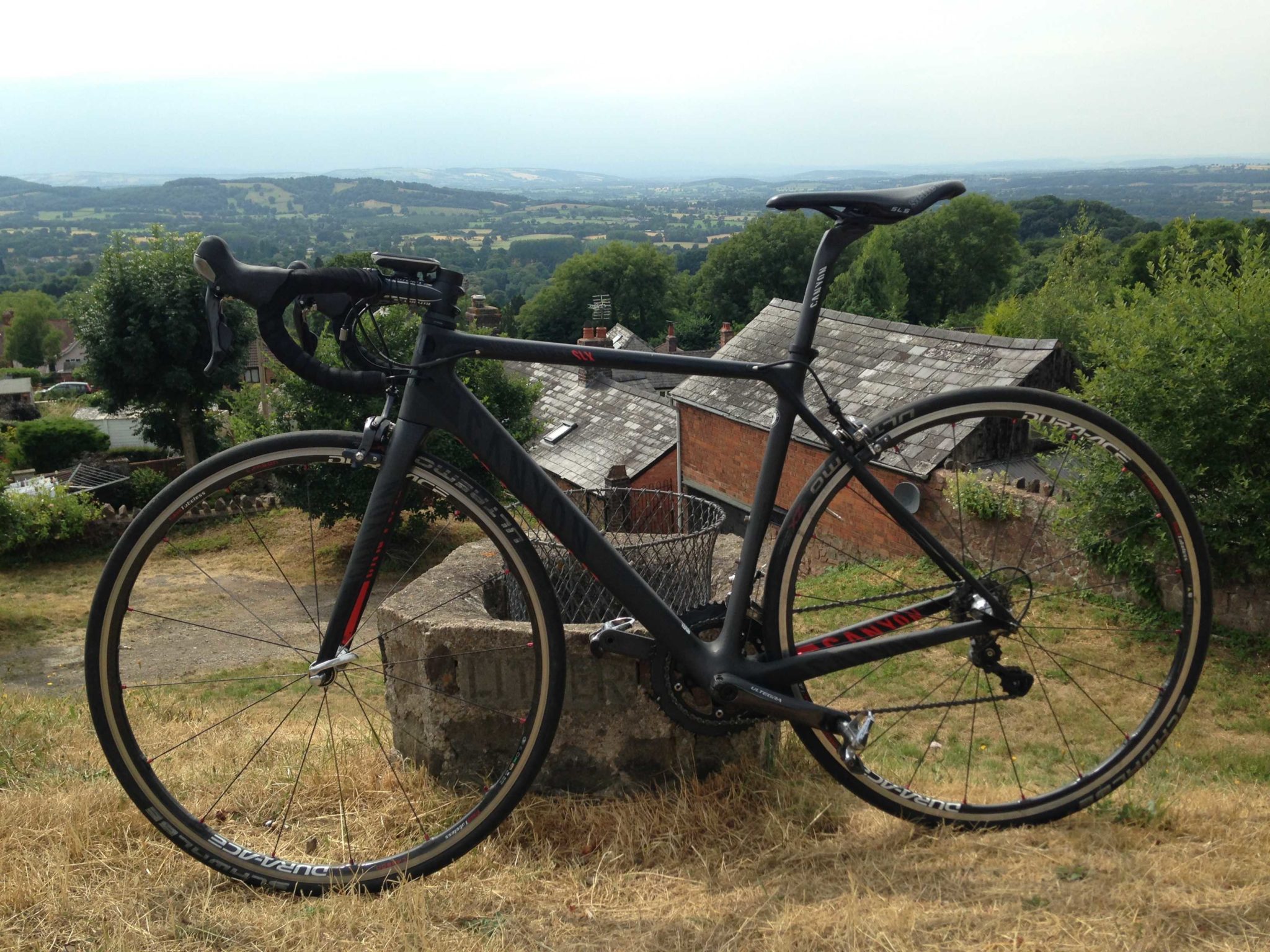 Canyon Ultimate after hill conquering