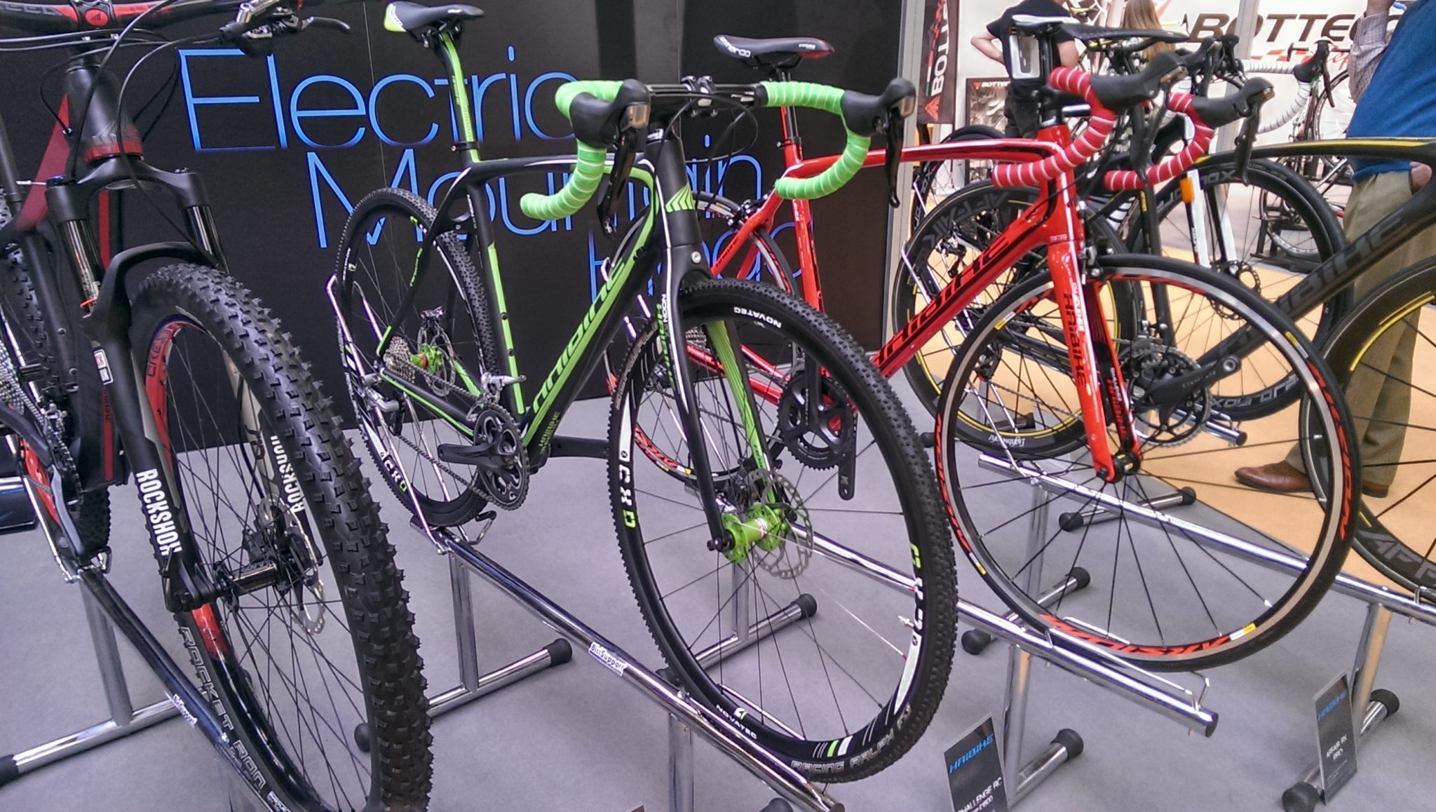 The 2013 NEC Cycle Show, where we first spotted Haibike, this is the Noon RX and is more race orientated than the Noon SL