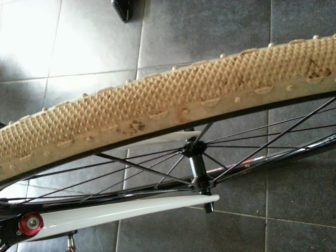 Grifo XS is no longer quite as white as when we first got them...