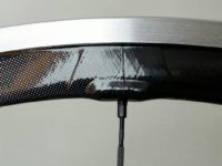 Rim is aluminium wrapped in carbon