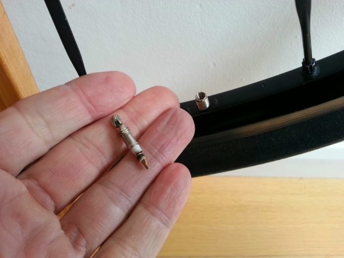 Being able to remove the valve core is essential...