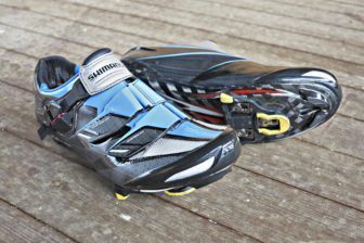 Toe area of the Shimano R241 is roomy and well ventilated