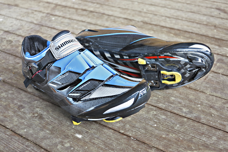 Toe area of the Shimano R241 is roomy and well ventilated