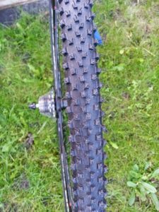 Continental CycloX King fitted