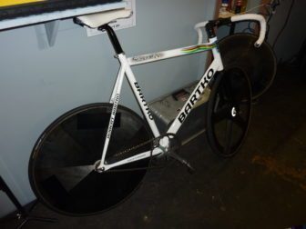 Robert Bartko's track bike