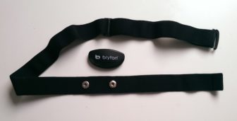 The Bryton Rider 40 HRM strap is washable