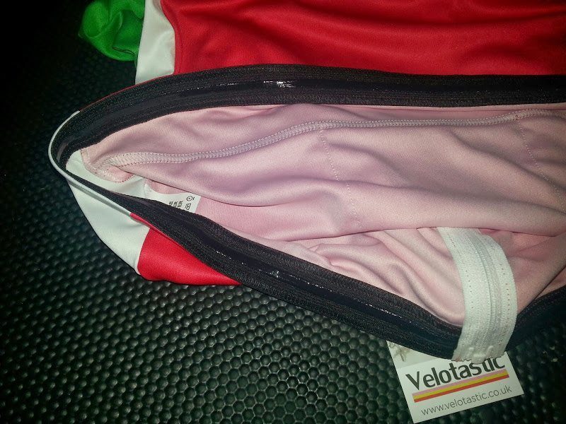 Velotastic Italia Retro Jersey gripper