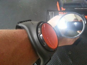 RearViz can be mounted anywhere along the arm
