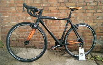 Straigh out of the box and Raleigh's RX Race looks very smart