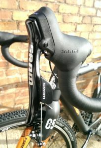 SRAMs Apex groupset on the RX Race