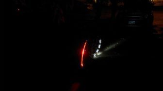 And they illuminate bike from other angles...