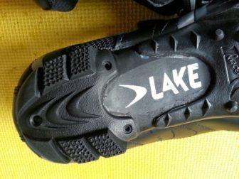Chunky sole continues at the rear