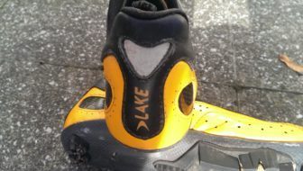 Heel cup on Lake MX331 Cross Shoes
