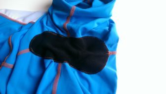 The Pere Triathlon Suit pad looks very minimalist to this cyclist